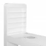 Cosmetic table 310 with cassette absorber, white, left-hand side