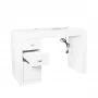 Cosmetic table 312 with cassette absorber, white, right-hand side