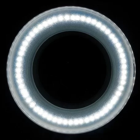 LAMPARA LUPA LED MOONLIGHT 8013/6 NEGRA CON