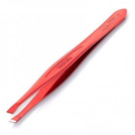 Precise Cosmetic Tweezer - oblique NGHIA T-01 RED