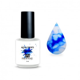 "Blue Sea" Aqua drops PNS (gotas para un diseño de uñas rápido)