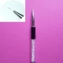 Thin brush 10mm (nylon) for French manicure, gels and acrylic paints