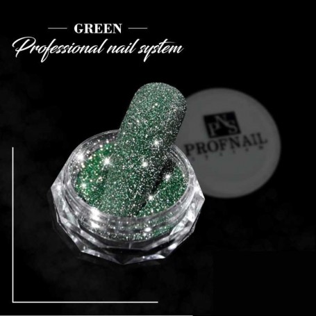 Luminous pigment for nails "Green"
