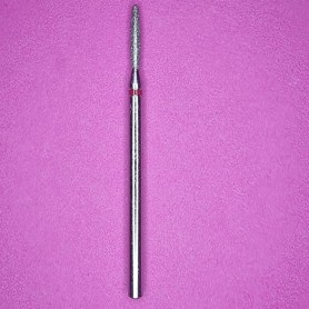 Deimantinis Antgalis Frezos Antgaliai Manikiūrui Nagams "Liepsna su buku galu" Ø1,6 mm