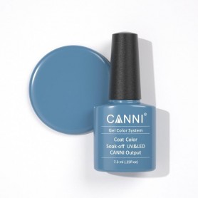 Grey Blue Canni UV LED Nagellack Farbgel Shellac