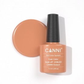 Soft Orange Canni Soak Off UV LED Nail Gel Polish