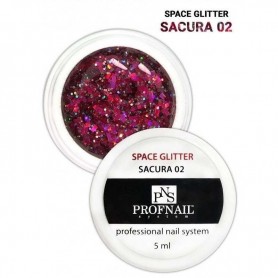 Space Glitter PNS 5ml Sakura