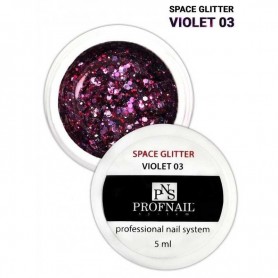 Space glitter PNS 5ml Violet