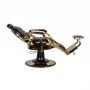 Hairdressing chair Gabbiano Tito Gold black