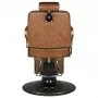 "Gabbiano Boss" senoji odinė kirpimo kėdė šviesiai ruda