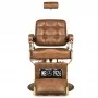 Парикмахерское кресло Gabbiano Boss Old Leather светло-коричневое