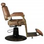 GABBIANO BARBER CHAIR BOSS OLD LEATHER LIGHT BROWN