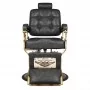 Gabbiano Boss HD Old Leather melns friziera krēsls