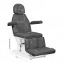 ELECTRIC BEAUTY CHAIR KATE 4 MOTOR GRAY