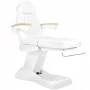 Elektriskais kosmētiskais krēsls Deluxe ar baltu apsildi