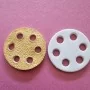 Replaceable files on a soft basis "with holes" for a pedicure disc Ø20mm 120grit (1pc)