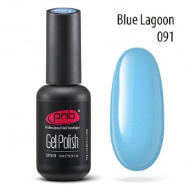 PNB 091 BLUE LAGOON / Soakoff UV/LED Gel, 8 ml