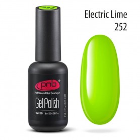 PNB ELECTRIC LIME 252 / Soakoff UV/LED Gel, 8 ml