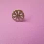 Pedikīra un manikīra disks "Ūdens piliens (8 caurumiņi) Diamond 60" Ø 20 mm