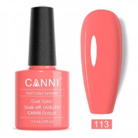 113 7.3ml Candy Pink 7.3ml Canni Smalti gel per unghie UV LED semipermanenti