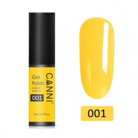 001 5ml Lemon Yellow CANNI Gelinis nagų lakas