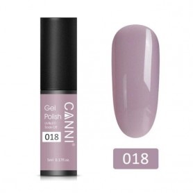018 5ml Light Pinkish Grey CANNI UV Gel Polish
