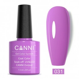 Light Lilac Canni Soak Off UV LED Nail Gel Polish