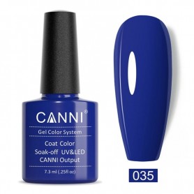 Medium Blue Canni Smalti gel per unghie UV LED semipermanenti