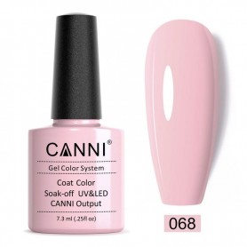 Romantic Pink Canni Soak Off UV LED Nail Gel Polish