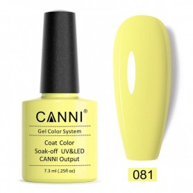 Shock Yellow Canni Soak Off UV LED Nail Gel Polish