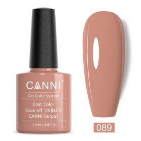 Flesh Pink Canni Soak Off UV LED Nail Gel Polish