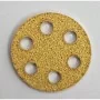Limas reemplazables de base blanda "con agujeros" para disco de pedicura Ø25mm grano 120 (1ud)