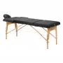 Comfort Activ Fizjo Lux 3 segmentu masāžas galds 190x70 melns