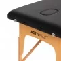 Τραπέζι μασάζ Comfort Activ Fizjo Lux 3 τμημάτων 190x70 μαύρο