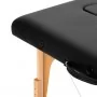Comfort Activ Fizjo Lux 3 segmentu masāžas galds 190x70 melns