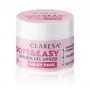Claresa Būvnieciskais gels Soft & Easy Gel pienaini rozā 45g
