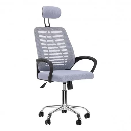 Sedia da ufficio ergonomica Max Comfort QS-02 (grigio)