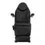 Elektryczny fotel kosmetyczny „Sillon Basic” 3 silniki czarny