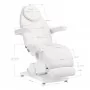 Электрическое косметическое кресло "Sillon Basic" 3 мотора белое