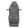 Elektryczny fotel kosmetyczny „Sillon Basic” 3 silniki szary