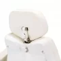 Azzurro 873 fauteuil de beauté électrique pivotant blanc