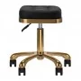 Cosmetic stool M-1645 gold black