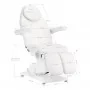 Elektryczny fotel kosmetyczny „Sillon Basic pedi”, 3 silniki, biały