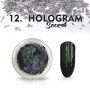 Pyłek do paznokci Hologram secret Nr 12