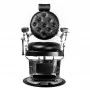 Gabbiano Imperator melns friziera krēsls