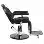 Hair System SM138 μαύρη καρέκλα κομμωτηρίου