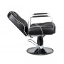 Gabbiano Matteo friziera krēsls melns