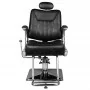 Hair System SM182 czarny fotel do salonu fryzjerskiego
