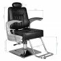 Система за коса SM182 черен фризьорски стол