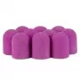 Embouts de pédicure 10 mm gradation 240 - 10 pcs Purple